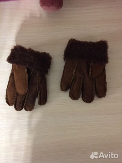 Перчатки детские овчина