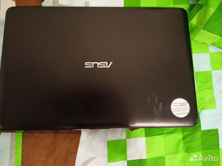 На запчасти ноутбук Асус x540y и тел Хонор 6а