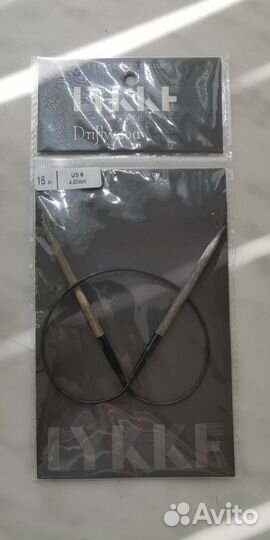 Спицы Lykke Driftwood круговые 4 мм / 40 см