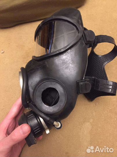 Панорамный противогаз осока-19 (склейка борщева)