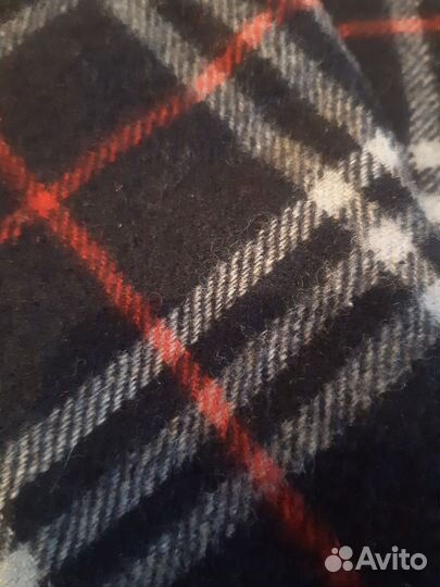 Шарф burberry синий