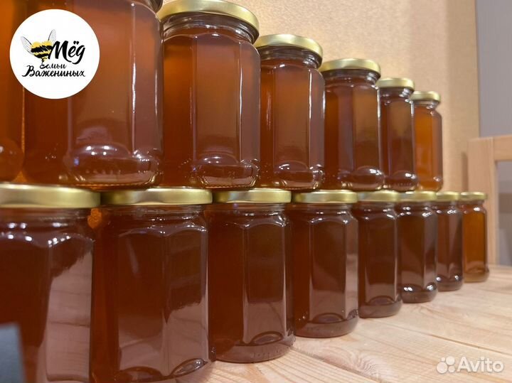 Мед липовый, гречишный, акациевый