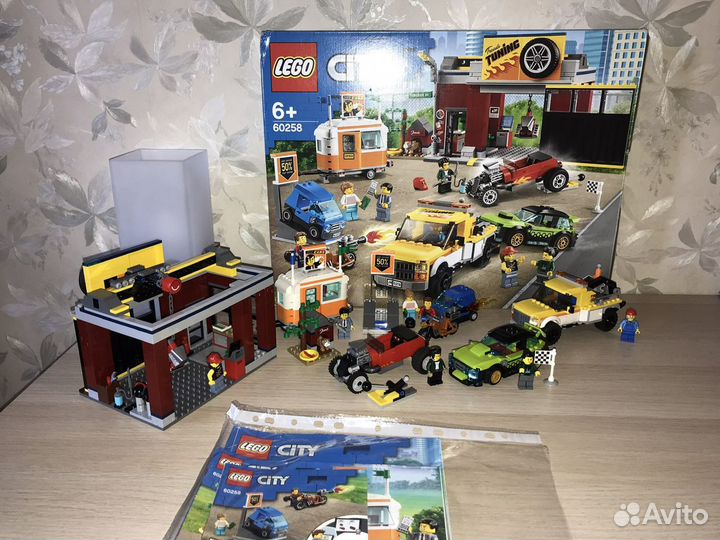 Lego City тюнинг мастерская