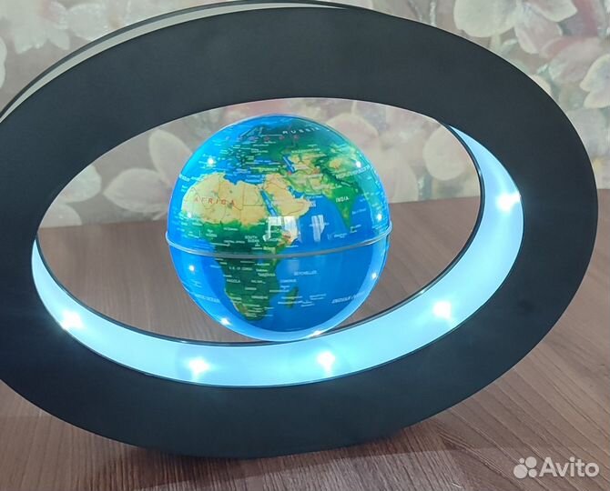 Левитирующий глобус светильник ночник