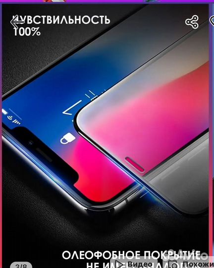 Защитное стекло iPhone 12 pro