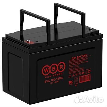 Новый аккумулятор тяговый WBR EVX 100-12NG GEL