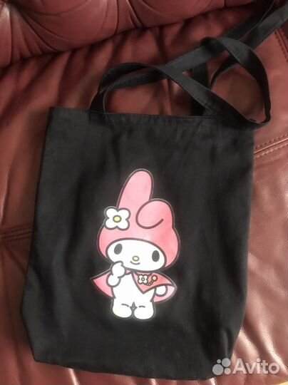 Шоппер My Melody (Черная)