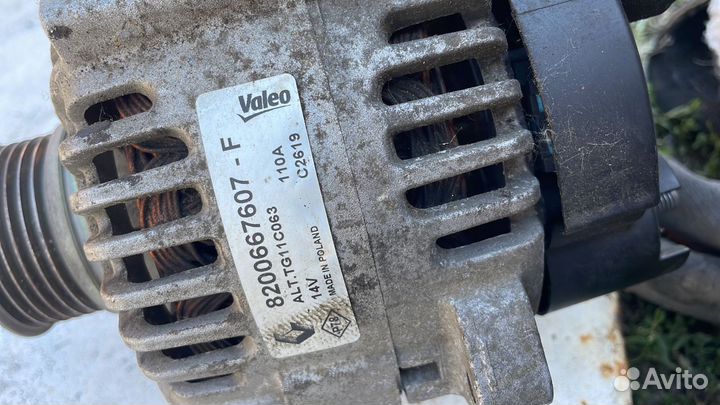 Генератор Renault Duster