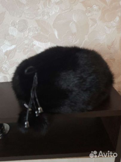 Берет норковый