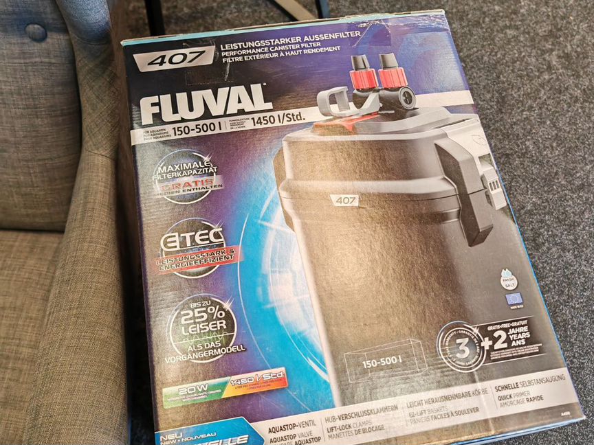 Внешний фильтр Fluval 407 External Aquarium Filter