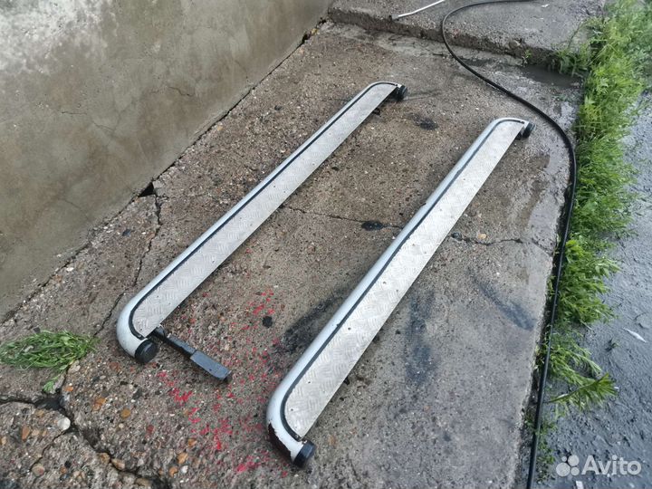 Пороги-подножки для Nissan terrano