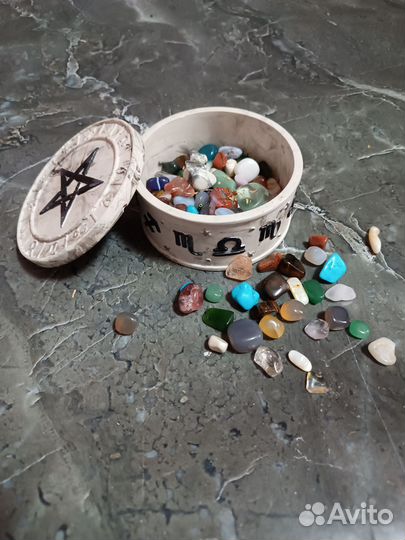 Шкатулка из гипса