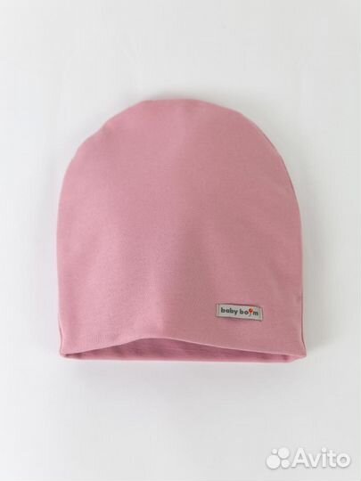 Шапка для девочки Baby Boom А49/34-Р пудра (56)