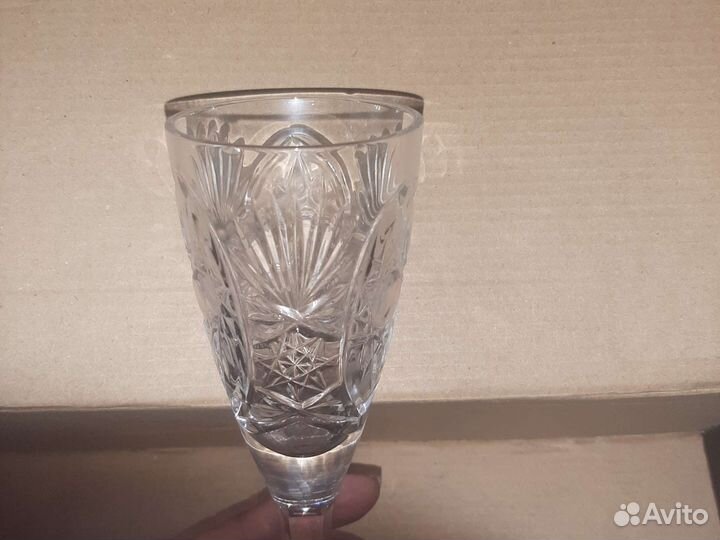 Фужеры хрустальные СССР
