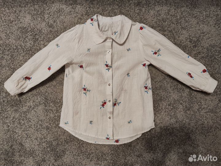 Блузка вышивка 128 130