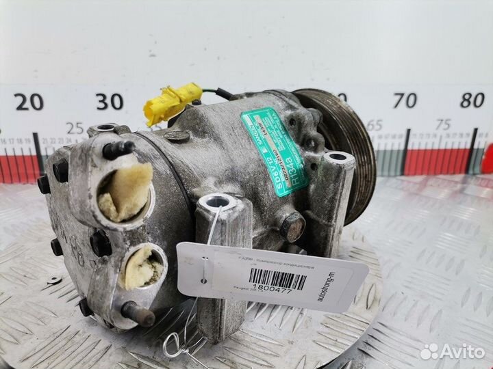 Компрессор кондиционера для Peugeot 206 SD6V121439