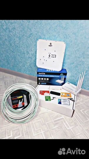 Комплект интернета 4g, Безлимитный интернет