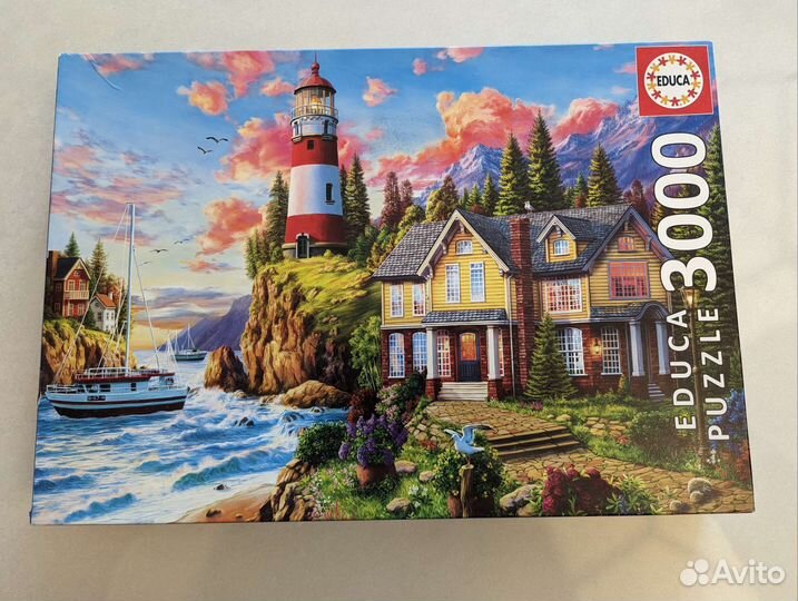 Пазл Educa 18507, Пейзаж Маяк, 3000 деталей