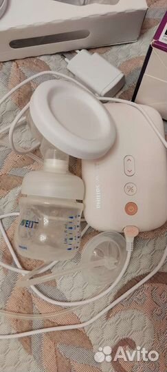 Электронный молокоотсос philips avent