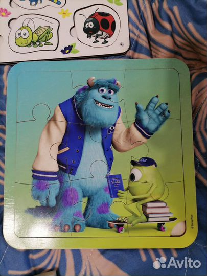 Пазлы, сортер, развивашки