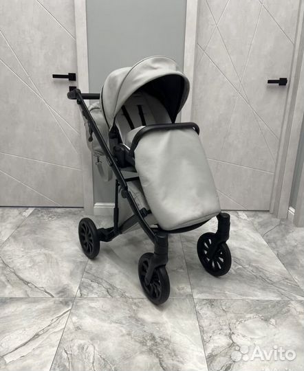 Коляска Anex 3 в 1 Эко кожа Новая