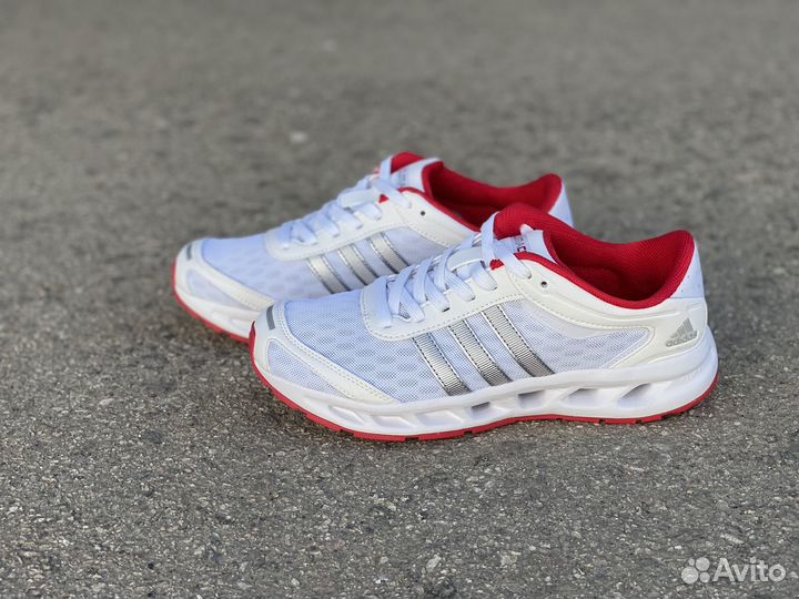 Кроссовки Adidas Climacool White Red