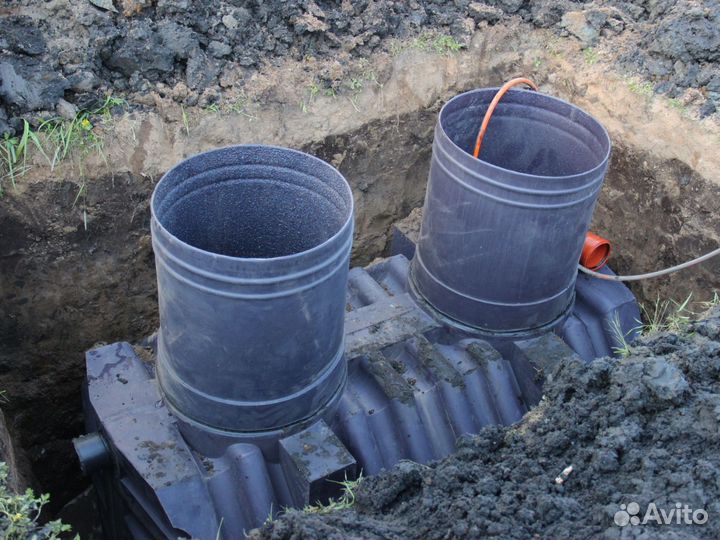 Септик Аквабокс 5 с переливом