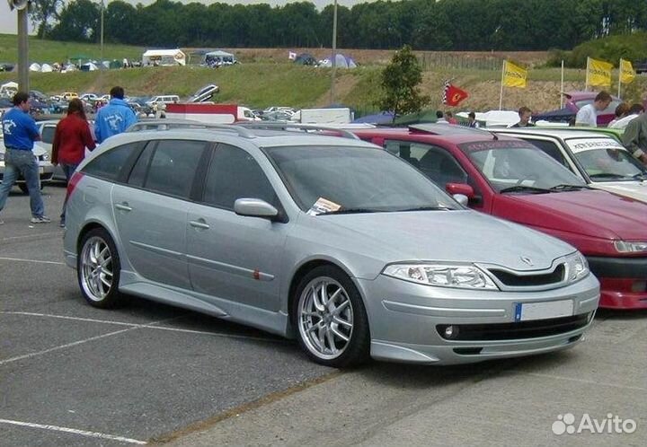 Накладки на пороги sport Renault Laguna 2