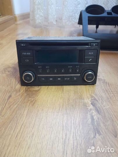Магнитола на nissan qashqai j10, 2012 года