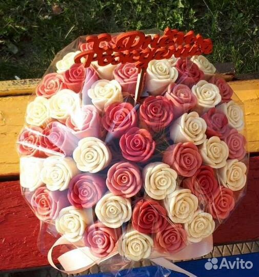 Шоколадные розы