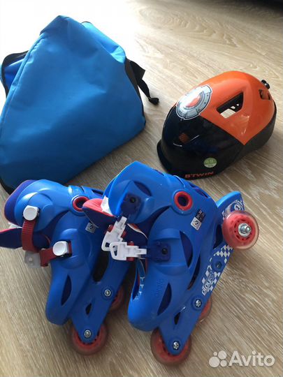 Ролики детские двухрядные