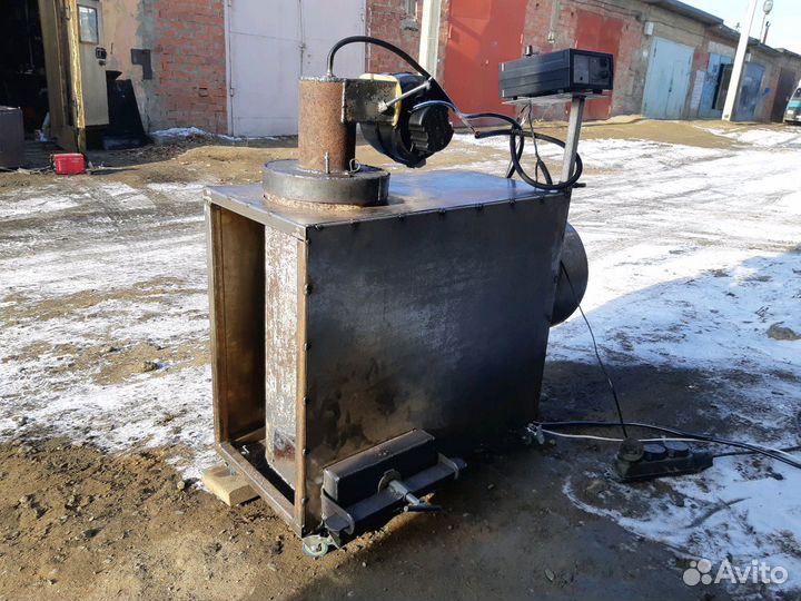 Калорифер на отработанном масле