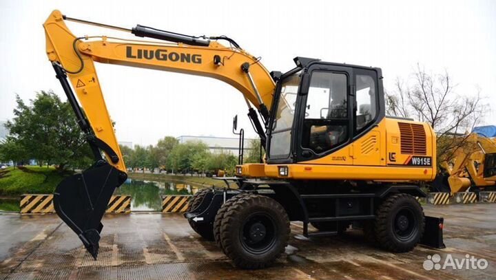 Колесный экскаватор LiuGong W915E