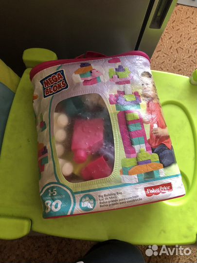 Конструктор Fisher Price Mega Bloks 80 деталей