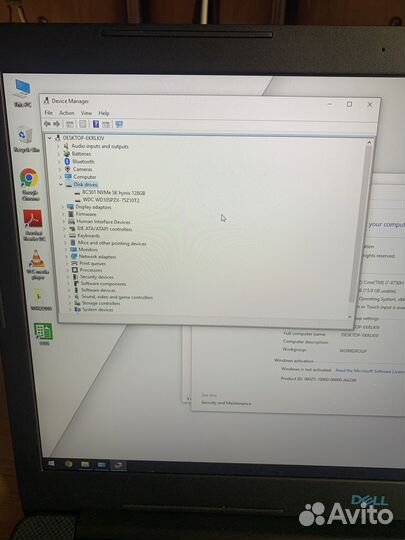 Игровой ноутбук dell
