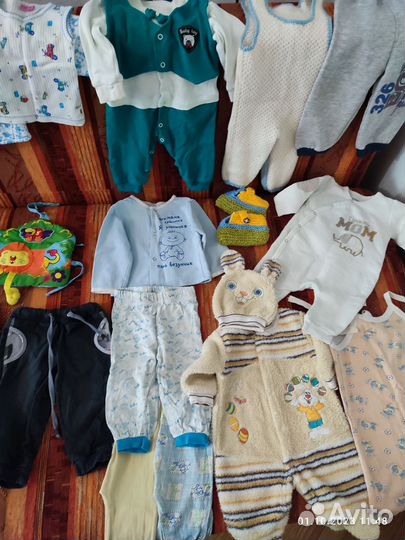 Вещи пакетом на мальчика от 0 до года