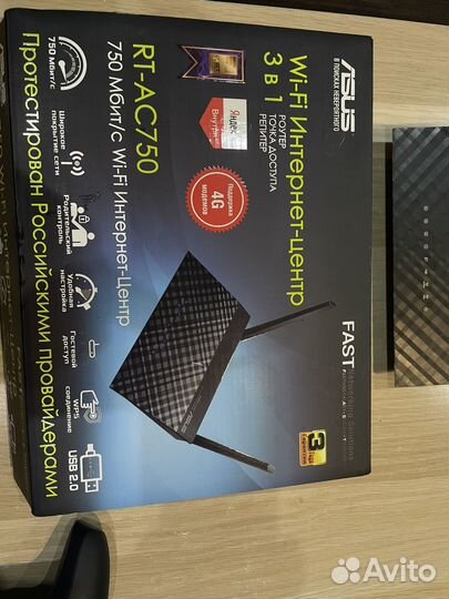 Wifi роутер Asus RT-AC750