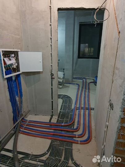 Монтаж труб водоснабжения