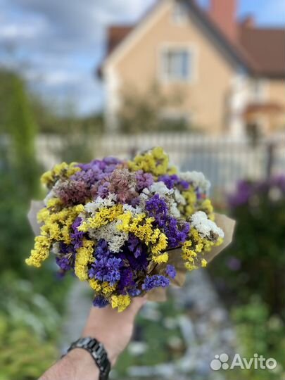 Букет цветов, сухоцветы