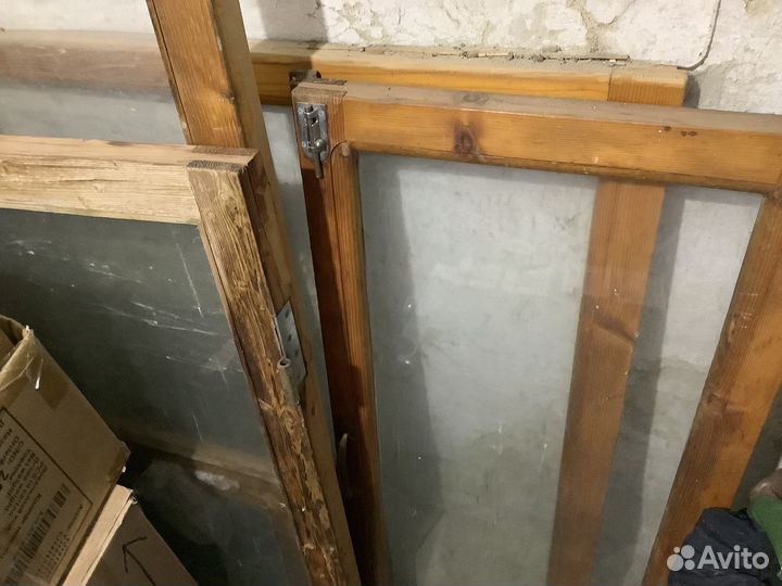 Деревянные окна б/у