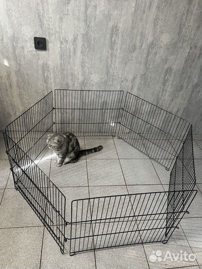 Вольер для собак щенков в квартиру