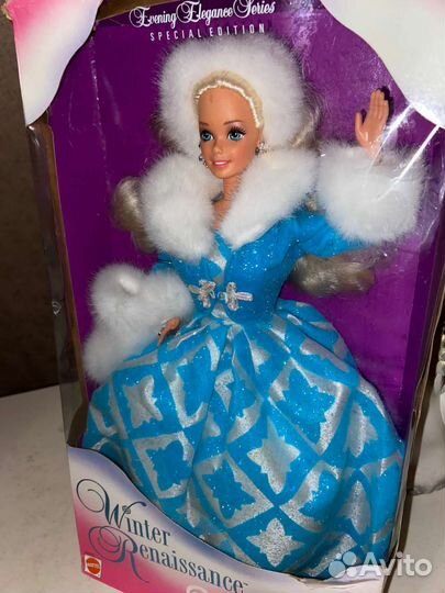 Барби кукла Barbie Winter Renaissance 1996 г