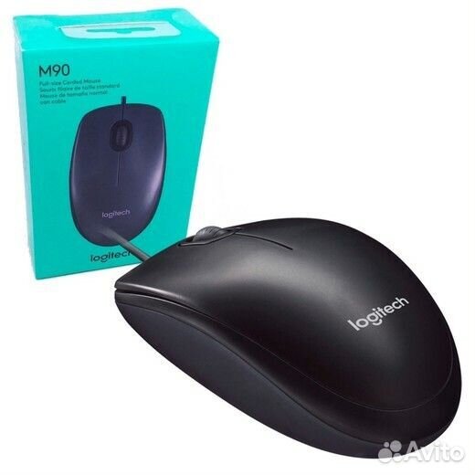 Мышь logitech M90 black