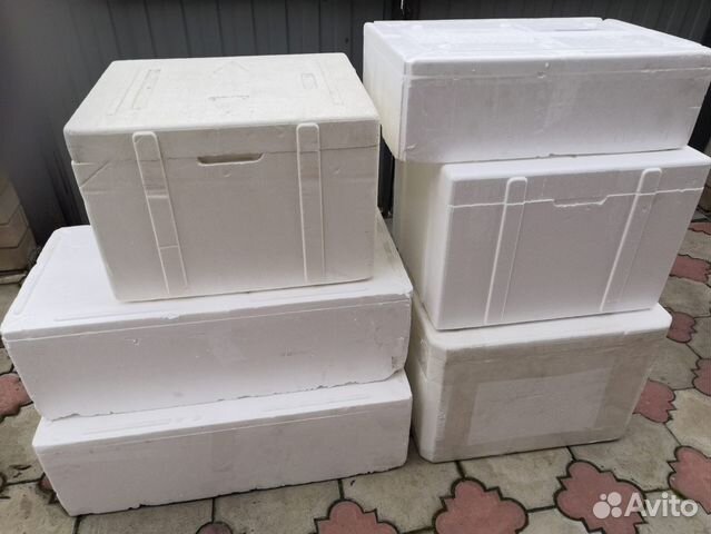 Термоконтейнеры пенопластовые, хладоэлементы
