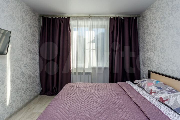 2-к. квартира, 55 м², 2 кровати