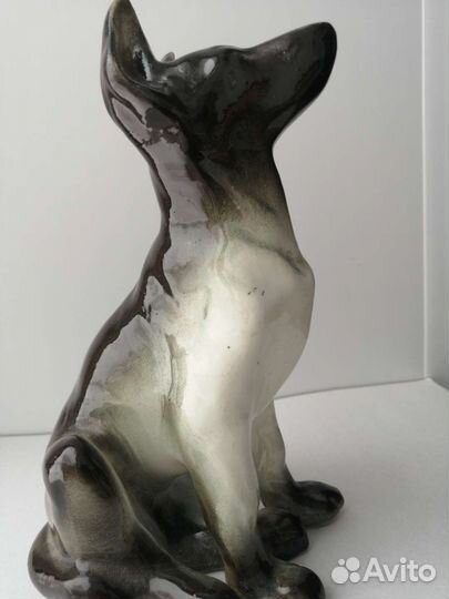 Редкая фаянсовая статуэтка СССР