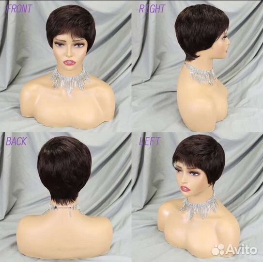 Короткие Натуральные волосы парики светло медовый