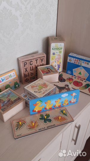 Деревянные игрушки для детей новые