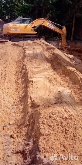 Песок карьерный с доставкой