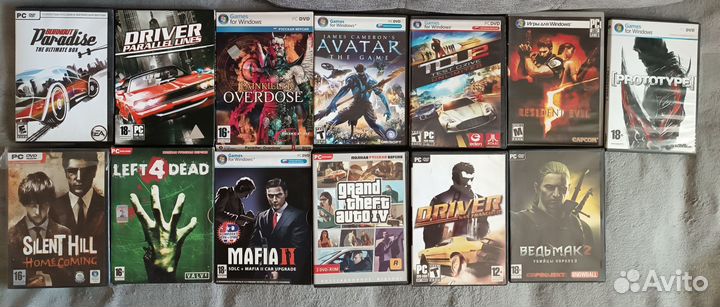 Компьютерные игры для pc и ps1/2